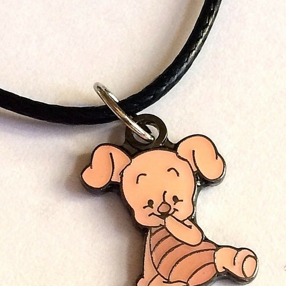 Disney Baby Piglet Necklace WinnieThe Pooh Pendant - Picture 2 of 10